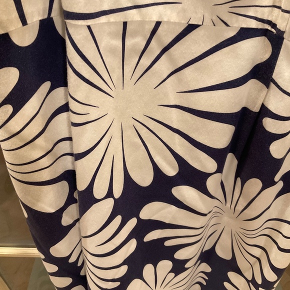 INC International Concepts Beaded Blue & White Dress PRICE DROP - Picture 4 of 8